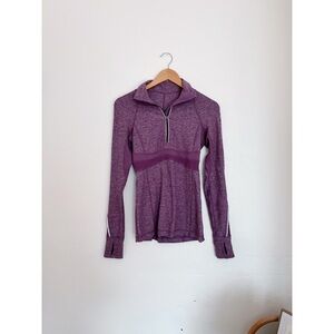 Lululemon Define Jacket | Heathered Plum | Size 2 | Thumbholes